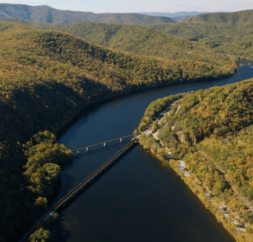 The James River, Richmond